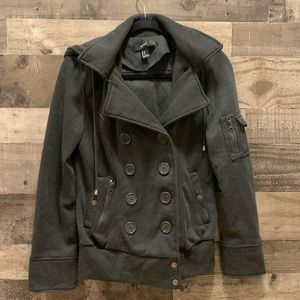 Forever 21 Hooded Sweatshirt Jacket (M)